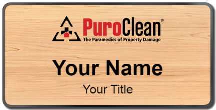 Custom name badges for PuroClean