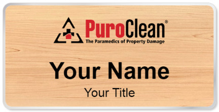 Custom name badges for PuroClean