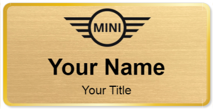 Custom name badges for Mini