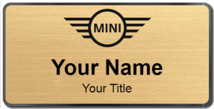 Custom name badges for Mini