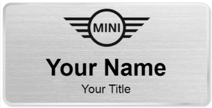 Custom name badges for Mini