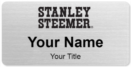 Custom name badges for Stanley Steemer