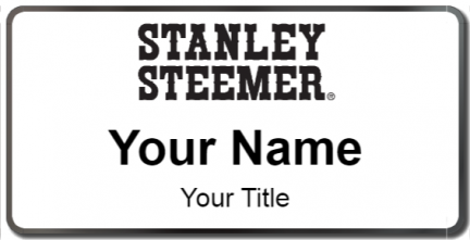 Custom name badges for Stanley Steemer