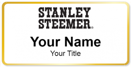 Custom name badges for Stanley Steemer