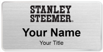 Custom name badges for Stanley Steemer