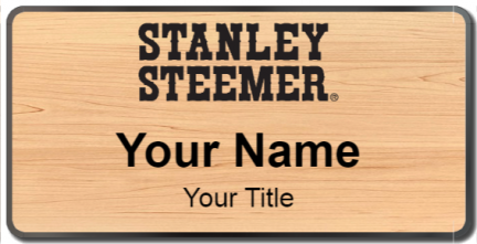 Custom name badges for Stanley Steemer