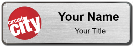 Custom name badges for Circuit City