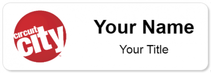 Custom name badges for Circuit City