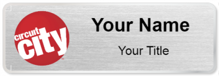 Custom name badges for Circuit City