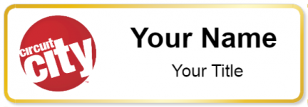 Custom name badges for Circuit City