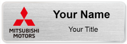 Custom name badges for Mitsubishi