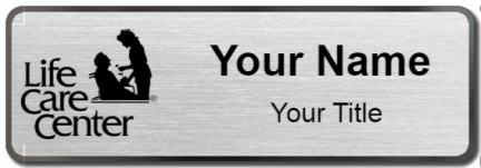 Custom name badges for Life Care Centers of America