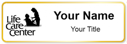 Custom name badges for Life Care Centers of America