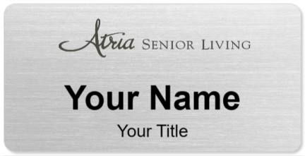 Custom name badges for Atria Senior Living