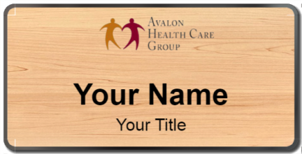 Custom name badges for Avalon Health Care Group