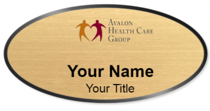 Custom name badges for Avalon Health Care Group