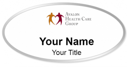 Custom name badges for Avalon Health Care Group