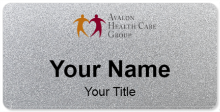 Custom name badges for Avalon Health Care Group