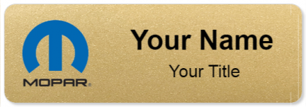 Custom name badges for Mopar