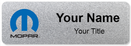 Custom name badges for Mopar