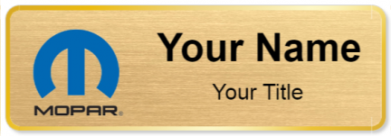 Custom name badges for Mopar