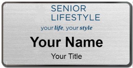 Custom name badges for Senior Lifestyle Corporation
