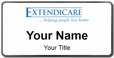 Custom name badges for Extendicare