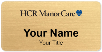 Custom name badges for HCR Manorcare