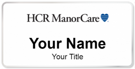 Custom name badges for HCR Manorcare
