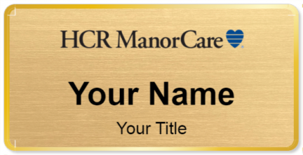 Custom name badges for HCR Manorcare