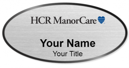 Custom name badges for HCR Manorcare