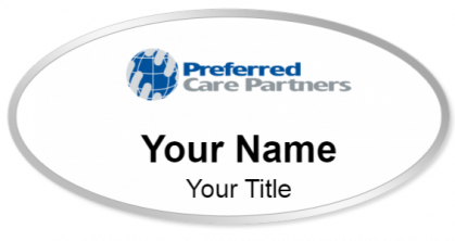 Custom name badges for Preferred Care Partners