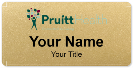 Custom name badges for PruittHealth