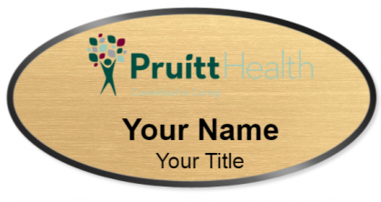 Custom name badges for PruittHealth