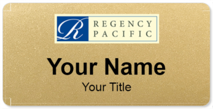 Custom name badges for Regency Pacific