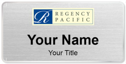 Custom name badges for Regency Pacific
