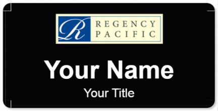 Custom name badges for Regency Pacific