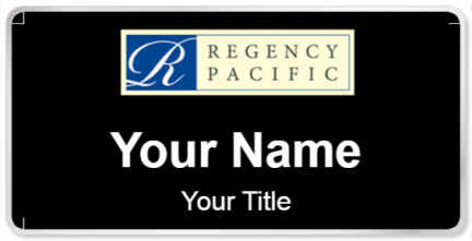 Custom name badges for Regency Pacific