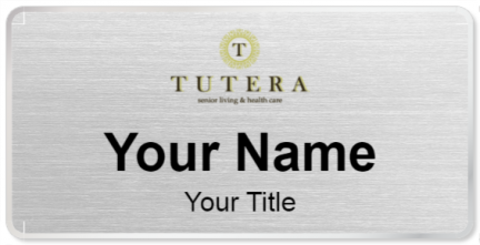 Custom name badges for Tutera Senior Living & Health Care