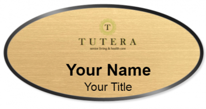 Custom name badges for Tutera Senior Living & Health Care