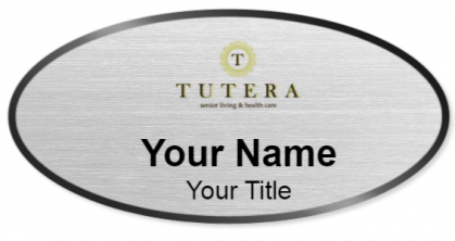 Custom name badges for Tutera Senior Living & Health Care