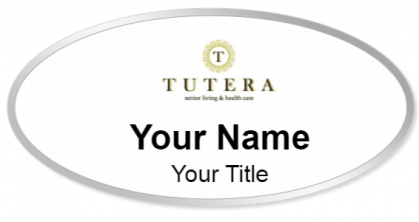 Custom name badges for Tutera Senior Living & Health Care