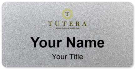 Custom name badges for Tutera Senior Living & Health Care