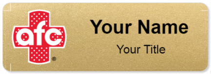 Custom name badges for American Family Care and Doctors Express