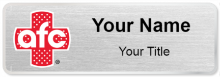 Custom name badges for American Family Care and Doctors Express