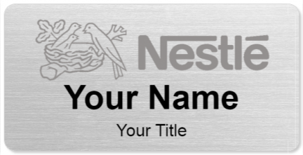Custom name badges for Nestle