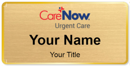 Custom name badges for HCA CareNow