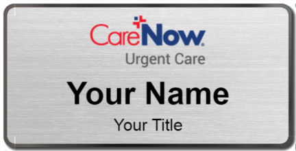 Custom name badges for HCA CareNow