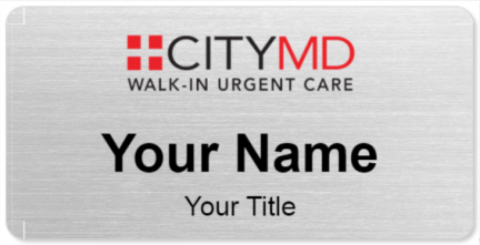 Custom name badges for City MD Premier Care