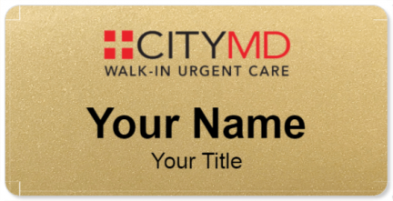 Custom name badges for City MD Premier Care
